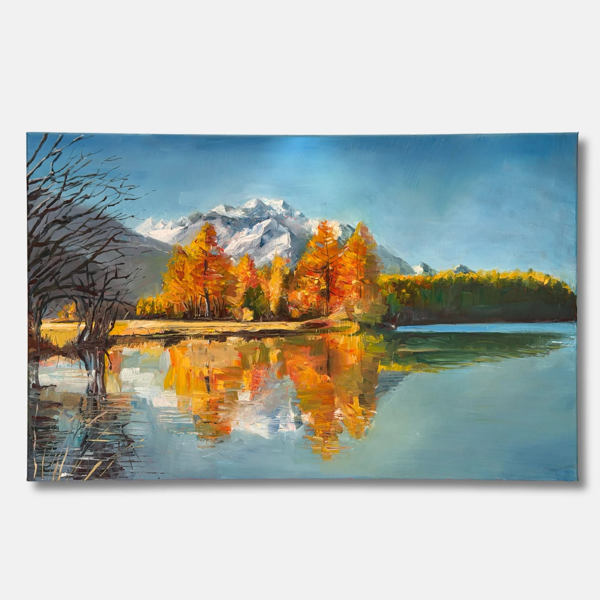Autumn Mirror, Silsersee — alternate view