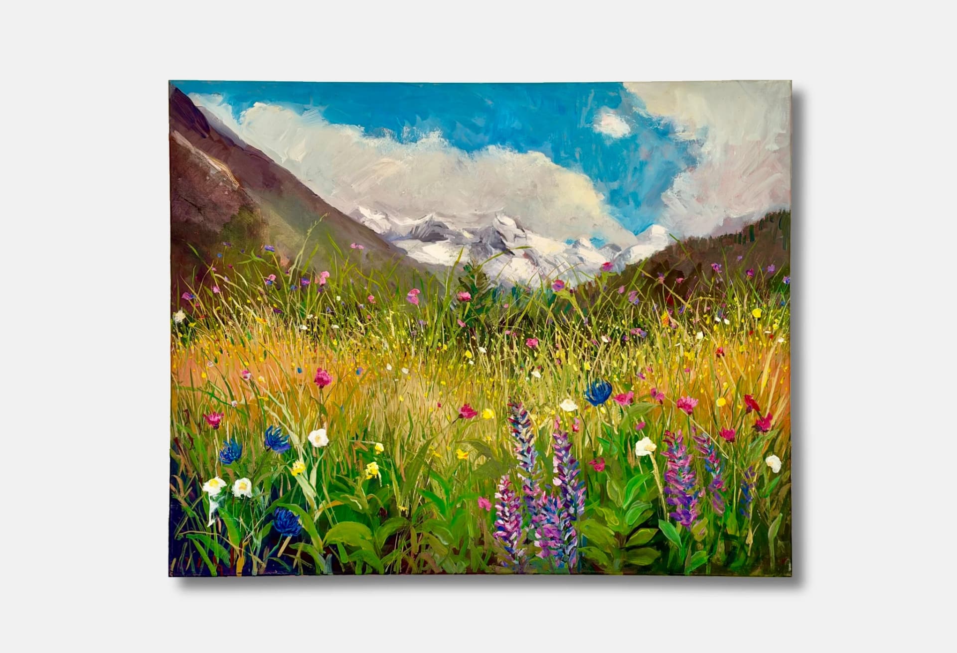 Morteratsch in summer — alternate view