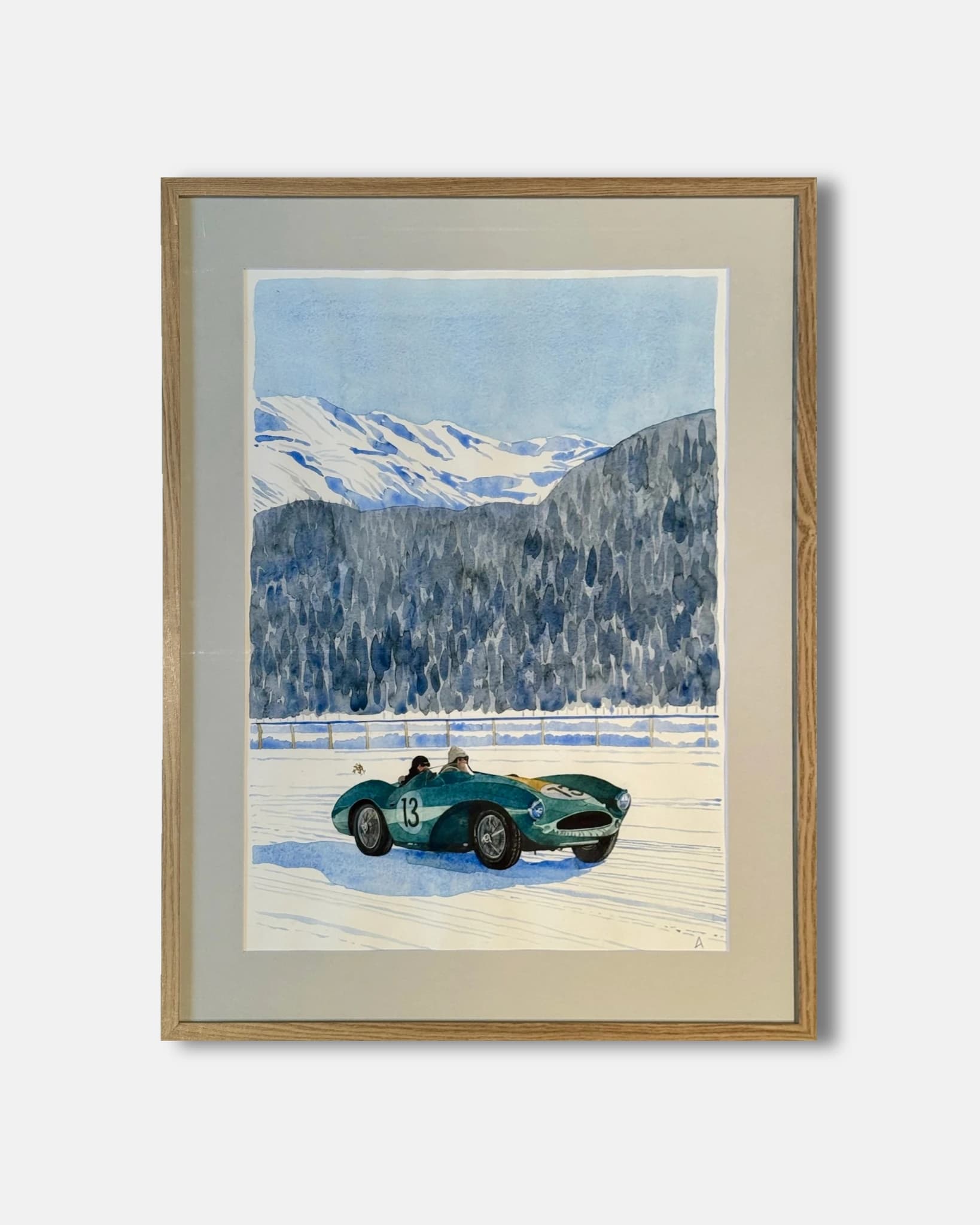 Green Car — alternate view