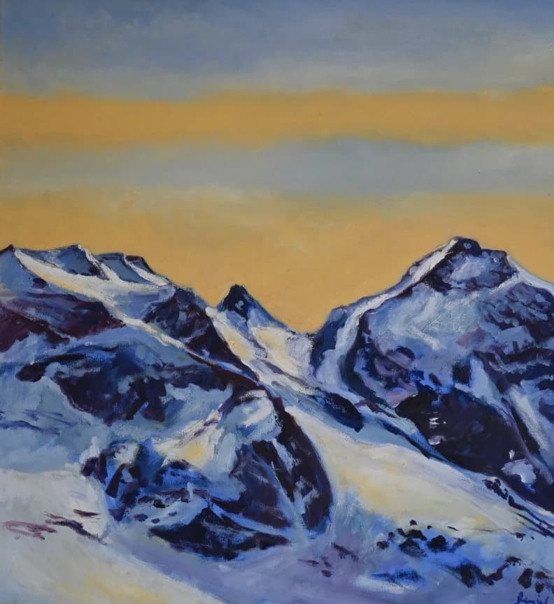 A Bellavista und Piz Bernina