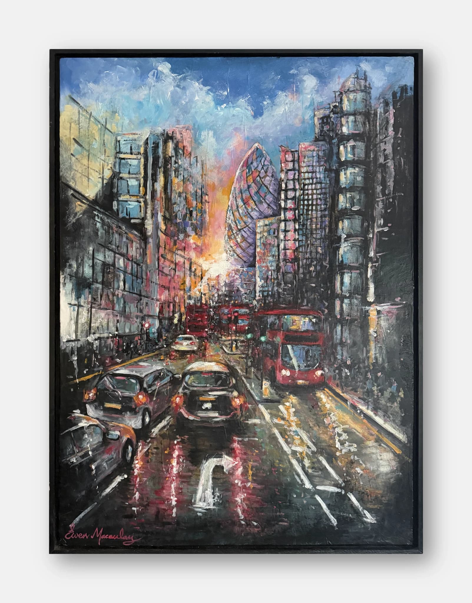 Sunshine after the rain — alternate view