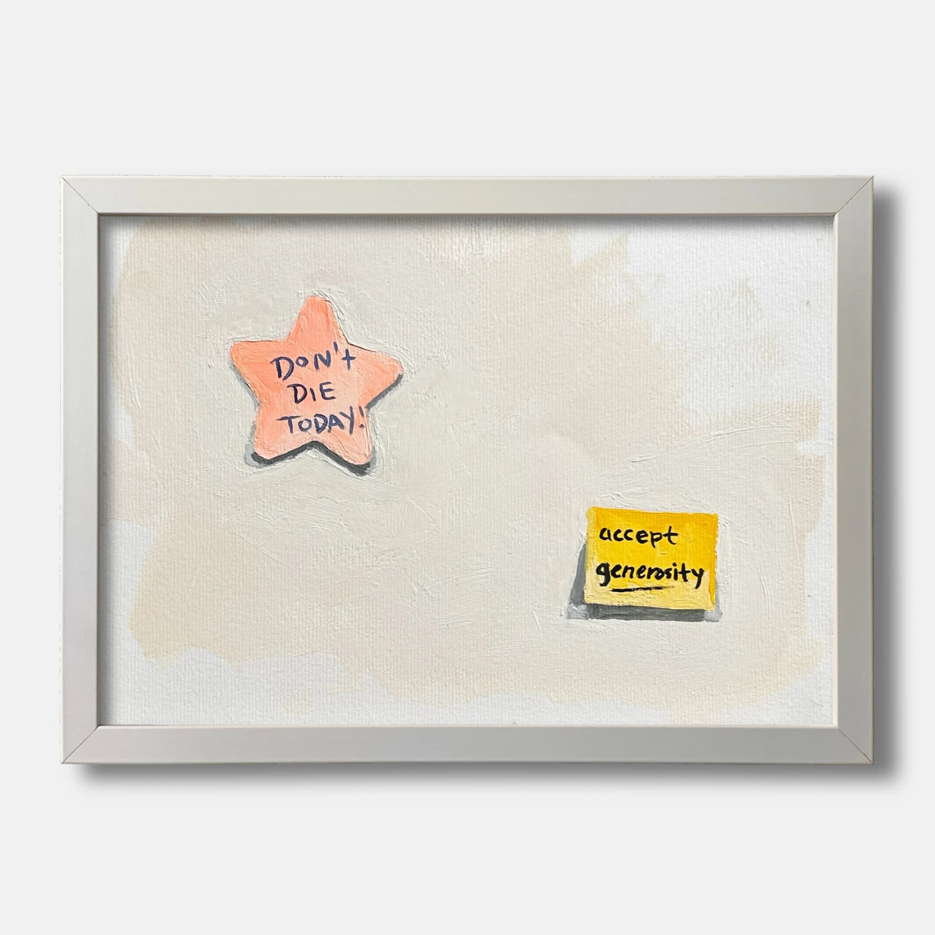 ‘Post-It’ Series - Generosity — alternate view