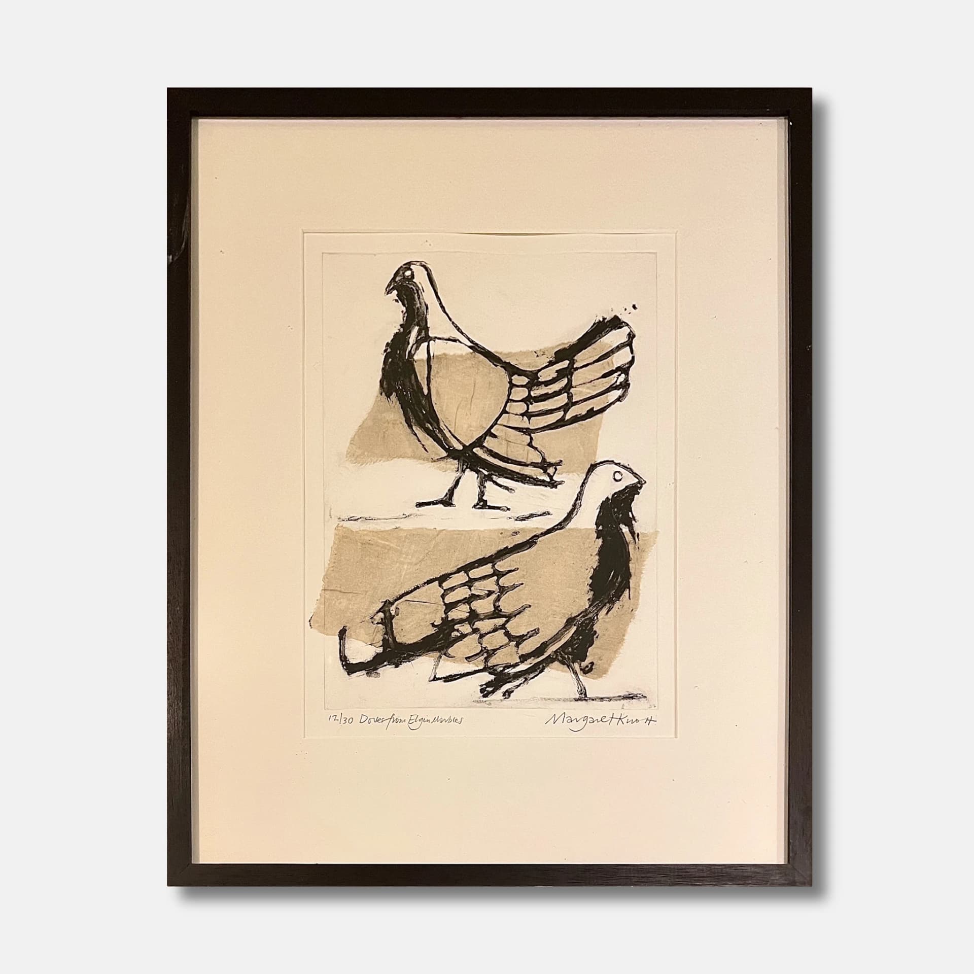 Doves from Elgin Marbles — alternate view