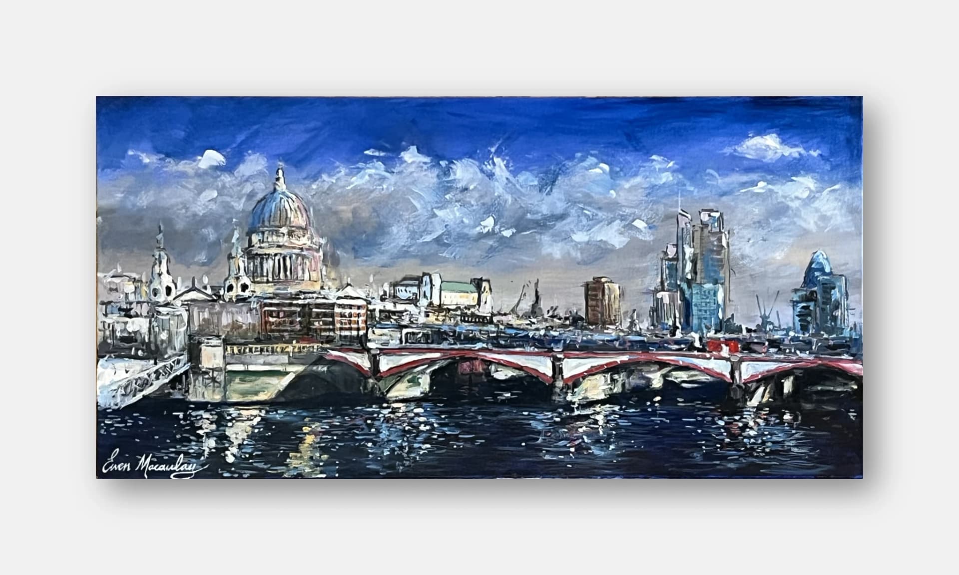 St Paul’s from the Embankment — alternate view