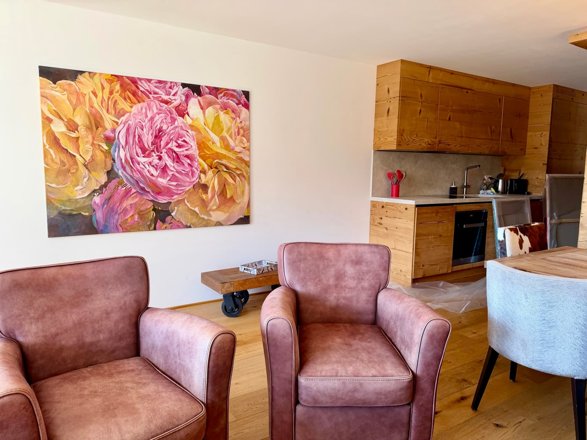 Artwork in a premium apartment