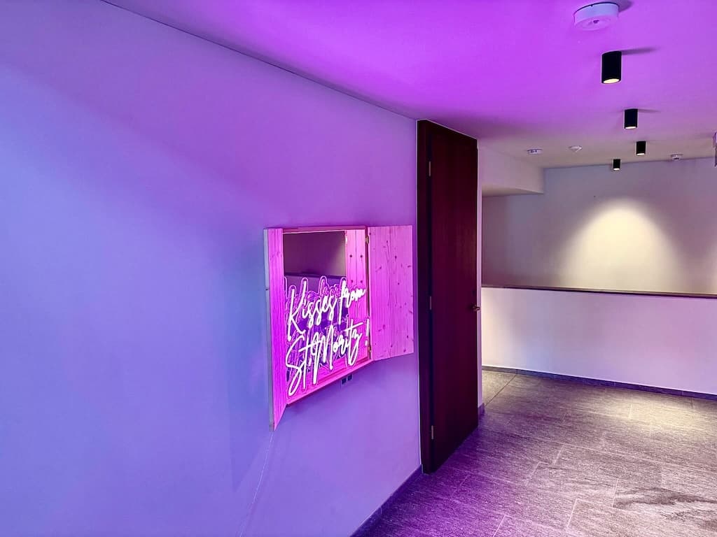 Curated artwork in a hotel interior