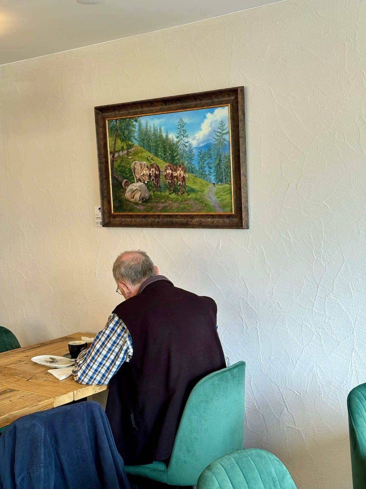 PickArt curated artwork in a hospitality venue