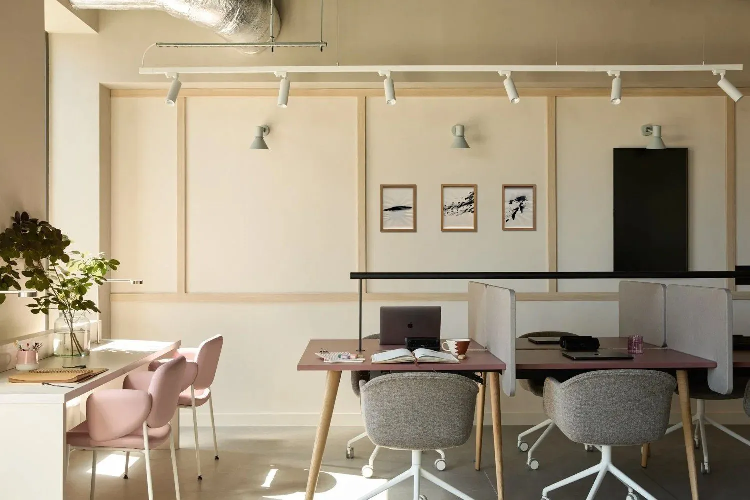 Artworks displayed in a venue